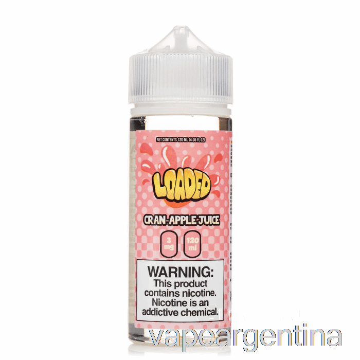 Cran Apple - E-líquido Cargado - Despiadado - 120ml 0mg Vape Argentina